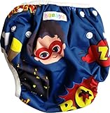 ベビーの水遊びにスイムパンツ　★赤ちゃんの水あそびに！洗って使えるので紙パンツよりとっても経済的でかわいいので大人気 (Boy Wonder)