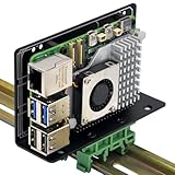 DINレールマウントブラケット Raspberry Pi 1A+ 1B+ 2B 3B 3B+ 4B 5 Zero/Arduino UNO R2 R3 R4 Mega2560 / BeagleBone用
