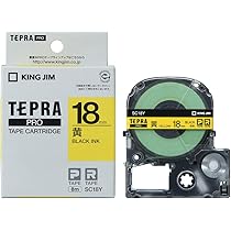 （まとめ）キングジム テプラ PRO テープカートリッジ 屋外に強いラベル 18mm 黄/黒文字 SC18YV 1個 【×3セット】 送料無料 51YdSssoetL._AC_UL210_SR210,
