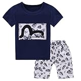 Cutelove 子供服 Tシャツ Tシャツ＆パンツ 上下セット 可愛い柄 半袖 ショートパンツ 男の子 赤ちゃん 夏 カジュアル