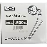 コーナンオリジナル コーススレッド半ネジ 4.2×75mm箱