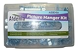 Aidenia画像吊り下げキット20lbハンガー、50lb Hangers、単一穴Dリングハンガー、Sawtooth Hangers、および画像ワイヤ