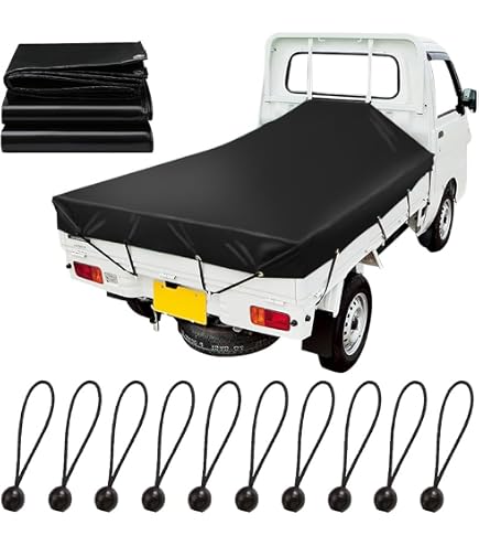 Amazon.co.jp: ProTorque 軽トラ 荷台シート 防水・防風・防埃 ゴム