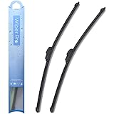 Wiper Pro(ワイパープロ)撥水シリコンワイパー 475mm+450mm 2本セット / ブレード交換タイプエアロワイパー WiLL Vi NCP19 / デュエット M100A M101A M110A M111A / ランドクルーザー90プラ