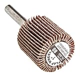 Forney 71695 Mounted Flap Wheel with 1/4 Shank, 1 by 1, 80-Grit by Forney