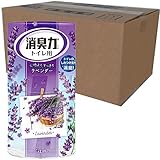 【ケース販売】消臭力 トイレ用 ラベンダーの香り 400ml×18個 トイレ 置き型 消臭剤 消臭 芳香剤