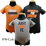 NIKE ナイキ ベビー服 ベビー下着 ロンパース ボディスーツ 3枚セット / デザインA/9/12ヶ月＝約75～80cm