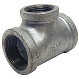 pannext fittings corp g-rt21007 1" x 3/4" Galvanized Reducing Tee [並行輸入品]
