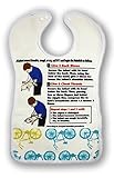Breathe Easy Baby Bib for Infants with Heimlich Instructions on Back (Boy) by Easy Breathe