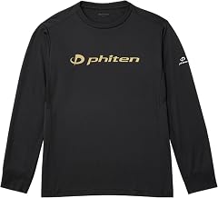 [ファイテン] RAKUシャツ 長袖 ユニセックス スポーツ 部活 Tシャツ ロゴ入り 選べる7サイズ