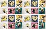 怪盗グルーの月泥棒ステッカー – Despicable Me BirthdayパーティーFavorステッカーセットConsisting of 45ステッカーfeaturing 6 Different 