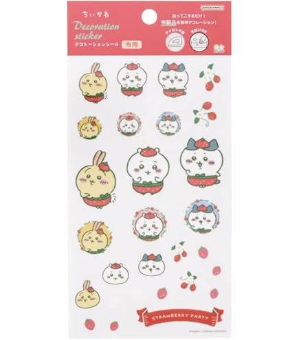 Amazon | ちいかわ クリアシール (4)ふんわり | シール