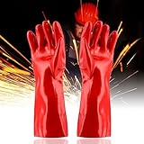 Giantree 断熱作業手袋、PVCC400作業手袋断熱ケミカルプロテクター屋外屋内