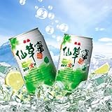 泰山仙草蜜 センソウミツドリンク 天然草本 仙草蜜飲料 夏定番 (330mlX12缶)