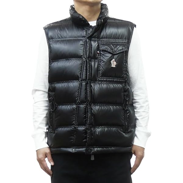 Amazon | [モンクレール] ダウンベスト メンズ AUBE 1A00079 595ZJ 999