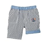 ミキハウス ホットビスケッツ (MIKIHOUSE HOT BISCUITS) ハーフパンツ 72-3104-267 110cm 紺×白