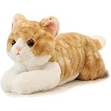 茶トラ 抱き枕 50cm ぬいぐるみ ネコ 猫 リアル ふわふわ 生々しい柔らかく 横向き寝 可愛い 寝具 添い寝枕 子供 抱き枕 可愛い 茶トラ 気持ちいい抱き枕 ぬいぐるみクッション 多機能 癒し系 ソファー背当て インテリア