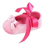 Tavodoo 子供靴　乳児靴　ベビーシューズ ガールズ　歩行練習用　コットン　リボン付き　マジックテープ　履きやすい　滑り止め 通気性よく　可愛い　おしゃれ　通園 通学　シンプル　カジュアル　キッズ