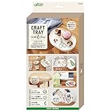 クロバー クランプ付きクラフトトレー ホワイト 手芸用トレー CL57-658