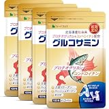 シードコムス グルコサミン サプリメント 北海道産サケ由来 コンドロイチン & プロテオグリカン 2型コラーゲン MSM 配合 約12ヶ月分 1080粒【GMP認定工場・国内製造】