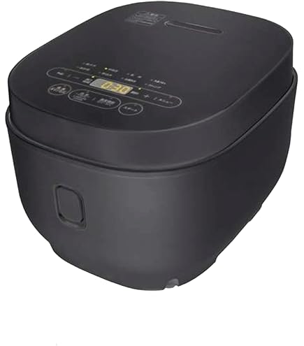 Amazon | 炊飯器 3合 一人暮らし IH式 厚釜 ブラック | 炊飯器