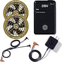 Amazon.co.jp: 長信ジャパン GB-POWER 28V バッテリー＆ファン