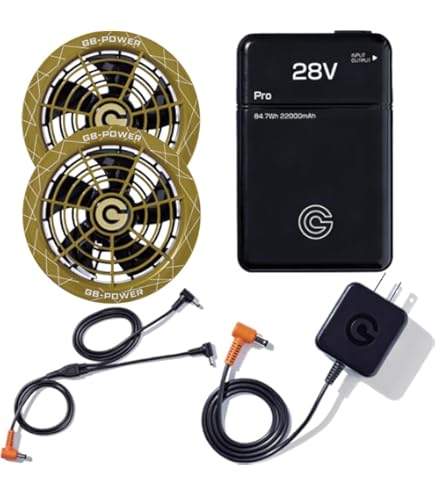 Amazon | GB-POWER 長信ジャパン バッテリーファンセット【 24V / 28V