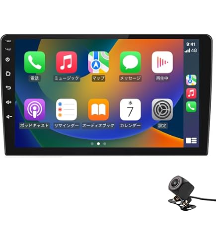 Amazon.co.jp: Carpuride W103 ワイヤレスポータブルカープレイ