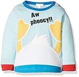 DISNEY・BABY ポケットTシャツ ドナルド 80㎝ サックス ミニ裏毛 31620