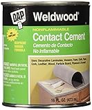 Dap 25330 Weldwood Non-Flammable Contact Cement, 16 oz [並行輸入品]