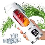 ミキサー ジューサー 野菜 果物 ジュース 離乳食用 栄養補充 氷 一台多役 500ML 4000mAh 25000回転 持ち運び 磁気誘導