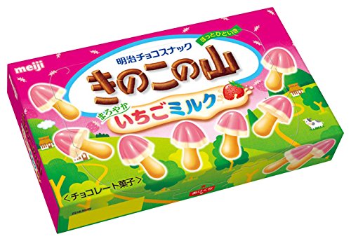 明治 きのこの山まろやかいちごミルク 66g×10箱