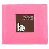 Blue Banana Jersey Knit Fitted Crib Sheet, Ballet Pink by Blue Banana