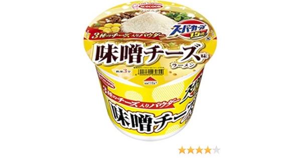 Amazon エースコック スーパーカップ1 5倍 3種のチーズ入り 味噌チーズ味ラーメン 112g 12個 エースコック ラーメン 通販