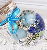 【創業祭大セール！】 プリザーブドフラワー　 ハーバリウム 【個数限定・無料キュートラッピングサービス中！】　東京ミリオンフラワーオリジナル (2way ブルー)