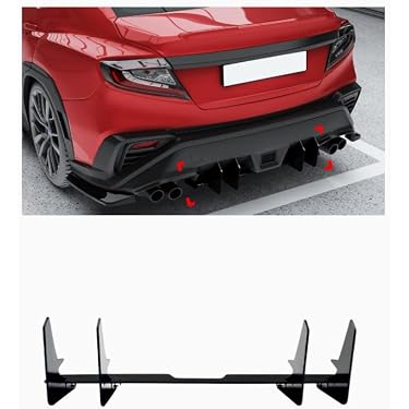aiueobrz サイドアンダースポイラー リアアンダースポイラー Amazon.co.jp 最新リリース: 車用リアアンダースポイラー の新着