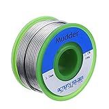 Mudder Lead Free Solder Wire Sn99 Ag0.3 Cu0.7 with Rosin Core for Electronical Soldering, 100g (1.5 
