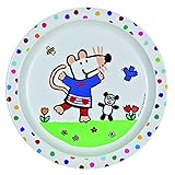 Mausi MMB905E Baby Plate with Cuddly Toy Motif by Mausi