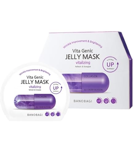 Amazon.co.jp: BANOBAGI VITA GENIC JELLY MASK WHITENING 10枚/箱