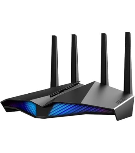 Amazon | ASUS WiFi 無線 ルーター WiFi6 4804+574Mbps v6プラス対応