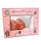 Bonita Home Little Princess Pink 4x6 Picture Frame w/glass by Bonita Home