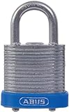 ABUS 41/30 B KA Eterna Laminated Steel Keyed Alike Padlock, Silver [並行輸入品]
