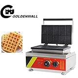 CGOLDENWALL NP-533業務用　ステンレスボディ　ワッフルメーカー　家庭用　電気　ノンスティック　10個できるマフィンベーカー　マシン110V/220V