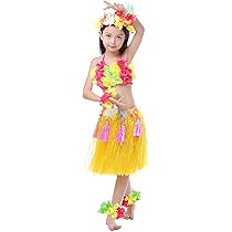 Amazon | [UpdateClassic] キッズコスチューム 本格 ハワイアン