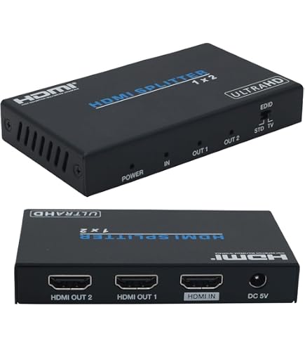 Amazon.co.jp: ラトックシステム 4K60Hz/HDCP2.2対応1入力4出力HDMI