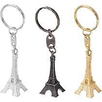 Amazon.co.jp: エッフェル塔 キーホルダー 金属 キーリング