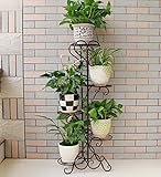 ZENGAI 5つの層 フラワーポットラック ヨーロッパ人 金属 バルコニー 屋内 ディスプレイスタンド、 高さ103cm フラワースタンド ( 色 : ブロンズ , サイズ さいず : 103cm 