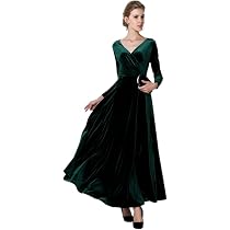 Medeshe Women's Emerald Green Christmas 
