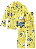 Despicable Me Little Boys Paper Plane Minionフランネルパジャマセット2