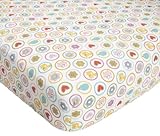 Kids Line Dena Happi Tree Crib Fitted Sheet (Discontinued by Manufacturer) by Kids Line [並行輸入品]